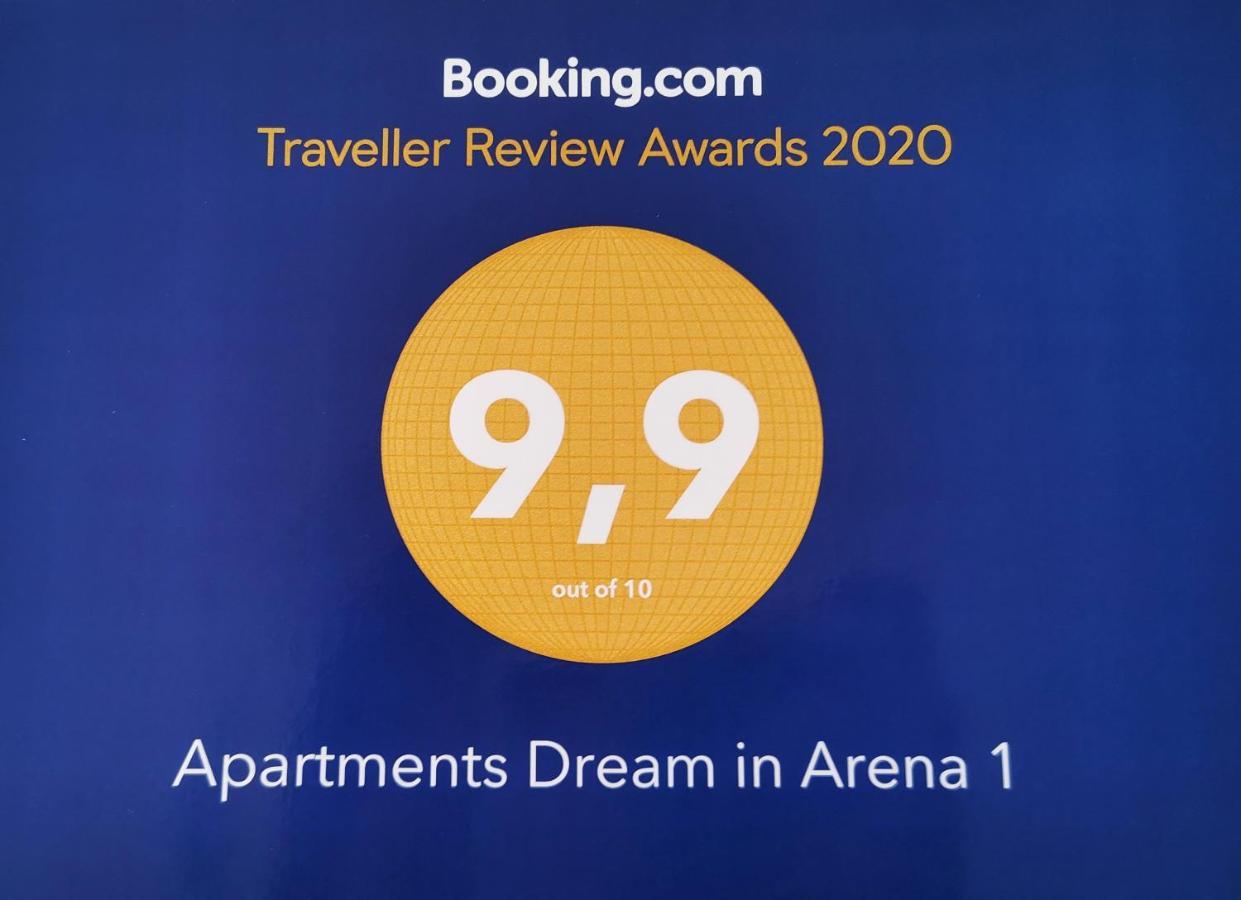 Apartments Dream In Arena 1 Pula Center Free Parking Esterno foto